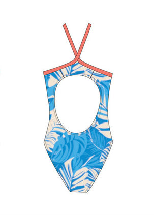 Finz Women's Summer Palms One-piece Swimsuit