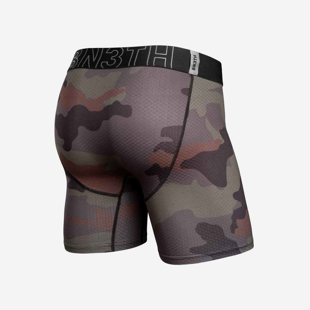 Bn3th Pro Agua X Boxer Brief - Basecamp Camo Woodland