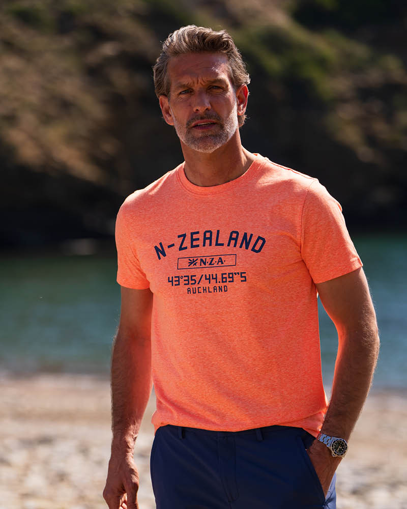 NZA 26CN720 Fresh Mandarine t-shirt - lifestyle