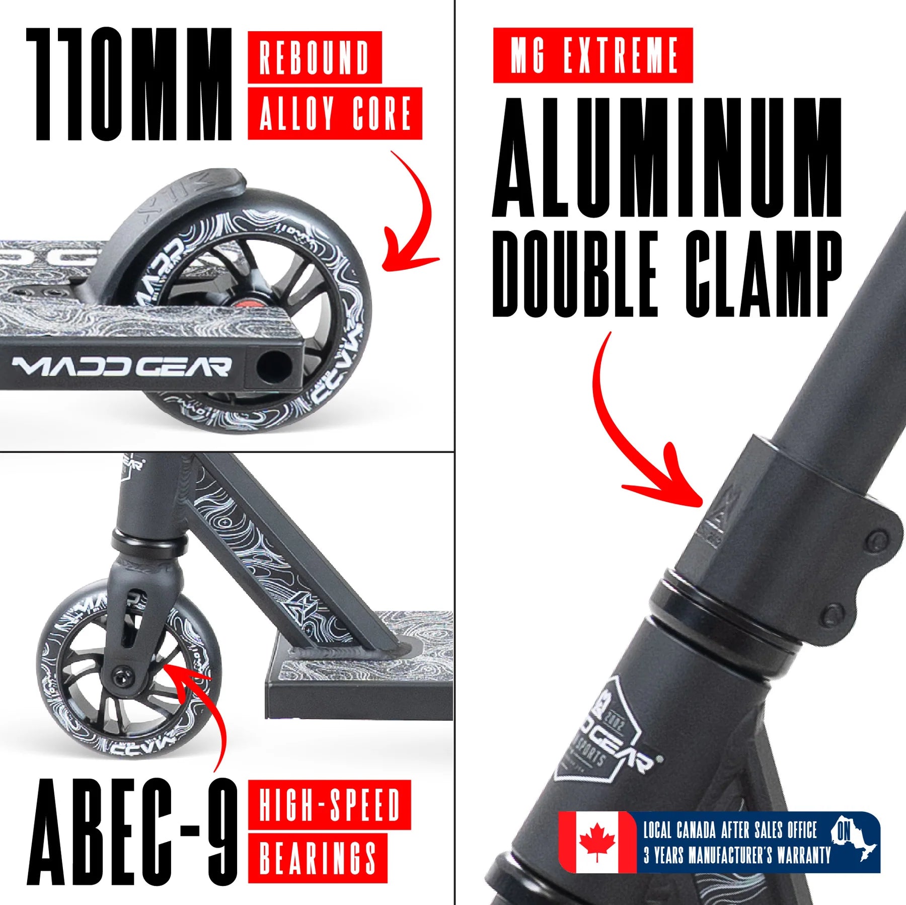 Madd Gear MG4 Titan Pro Stunt Scooter