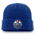 Fanatics Edmonton Oilers Primary Logo Cuffed Knit Beanie