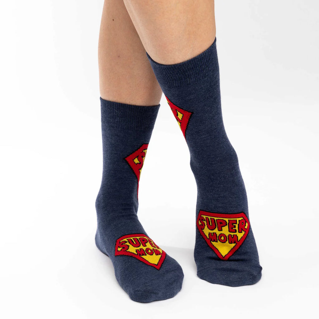 Good Luck Sock Women's Super Mom Socks