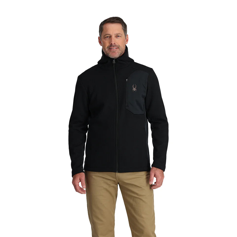 Spyder Men's Bandit Hooded Fleece Jacket