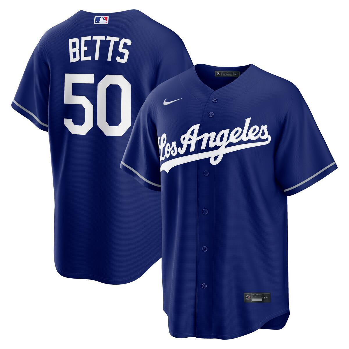 Nike Los Angeles Dodgers Mookie Betts Alternate Replica Jersey