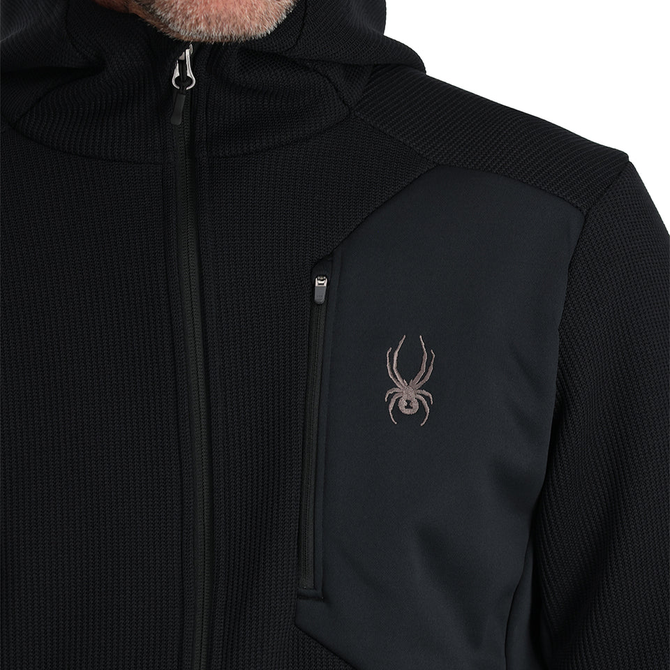 Spyder Men's Bandit Hooded Fleece Jacket
