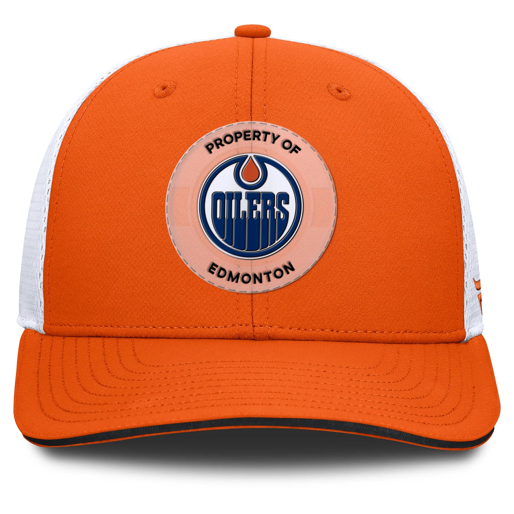 Fanatics Edmonton Oilers Authentic Pro Rink 7.1 Mesh Snapback Hat