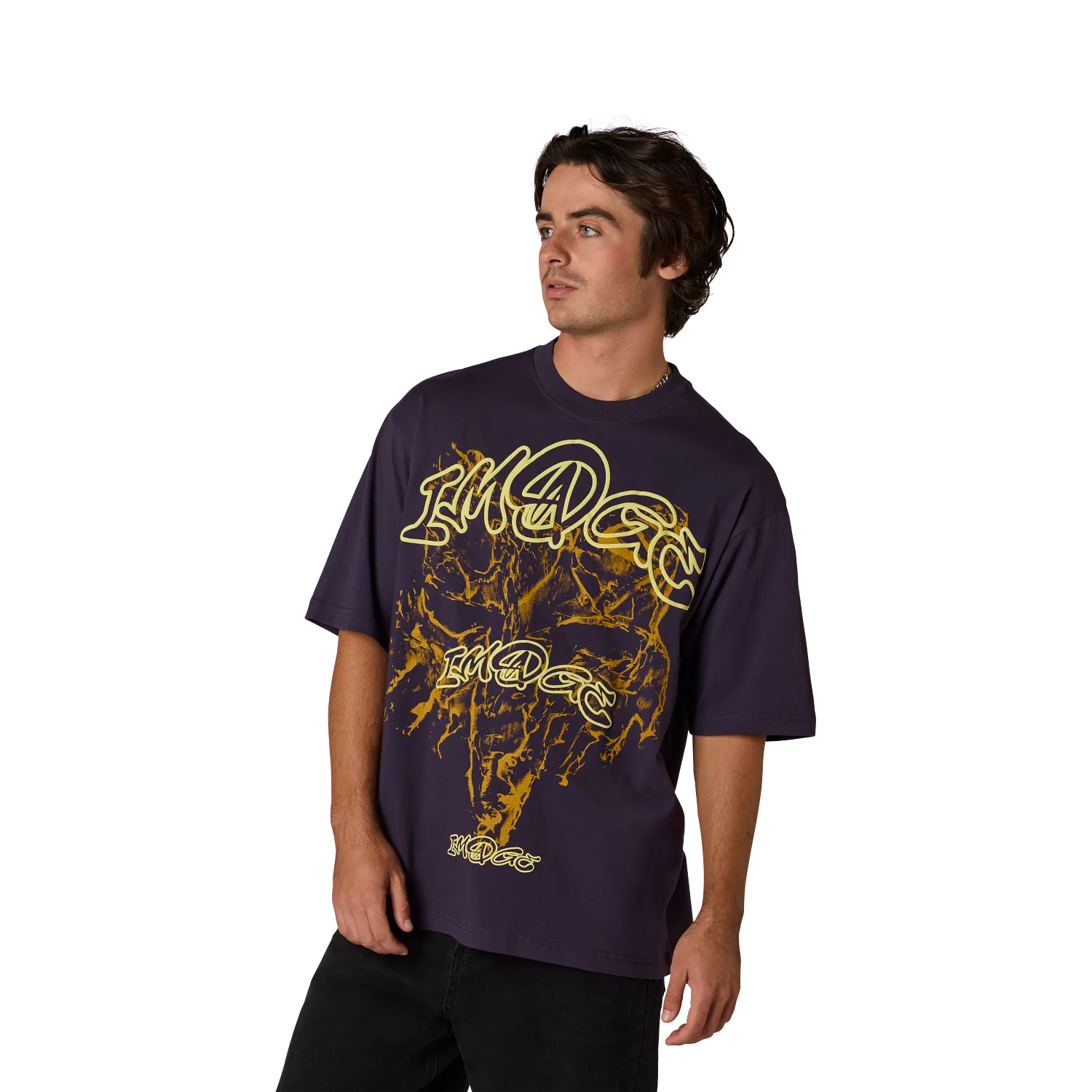 Fox Men's Image Print Midweight Tee