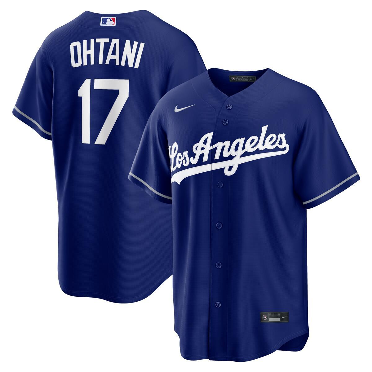 Nike Los Angeles Dodgers Shohei Ohtani Alternate Replica Jersey