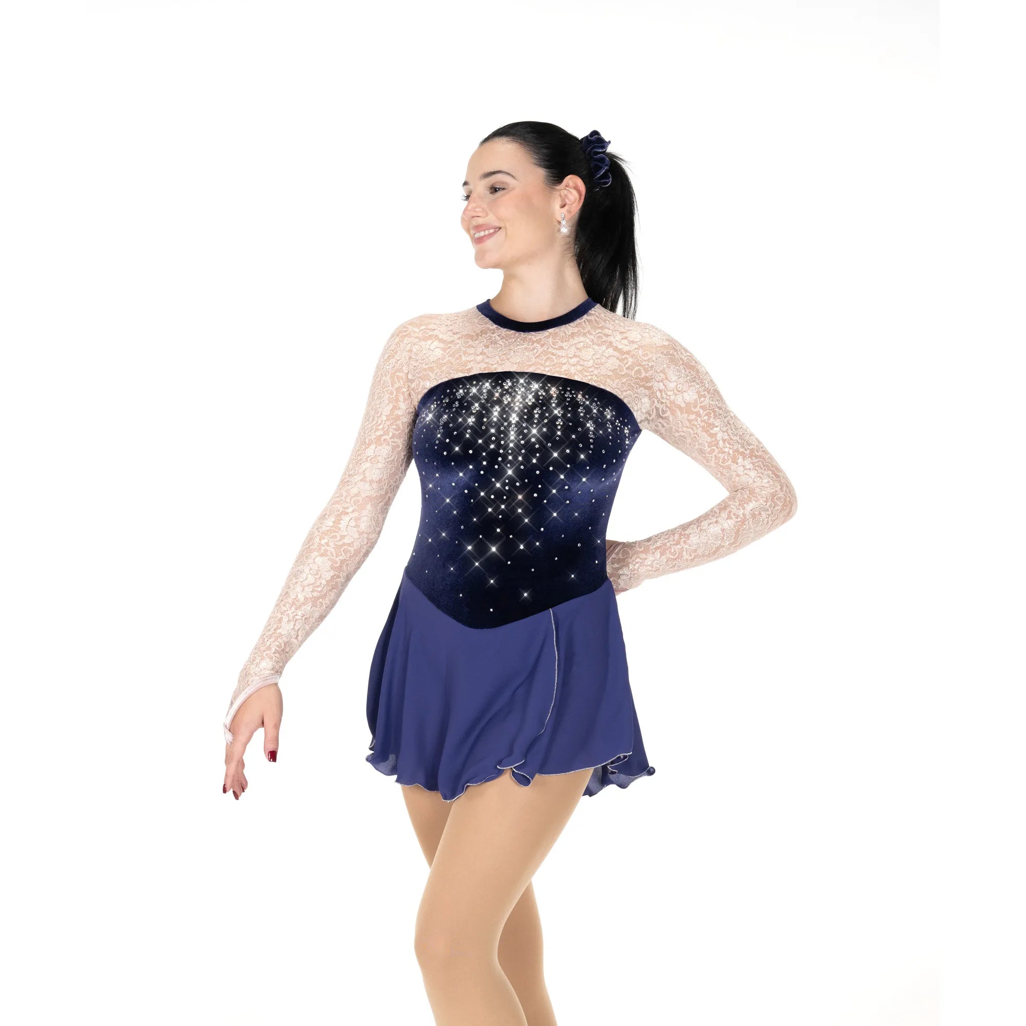 Jerrys Skating World Lavishly Lacy Dress