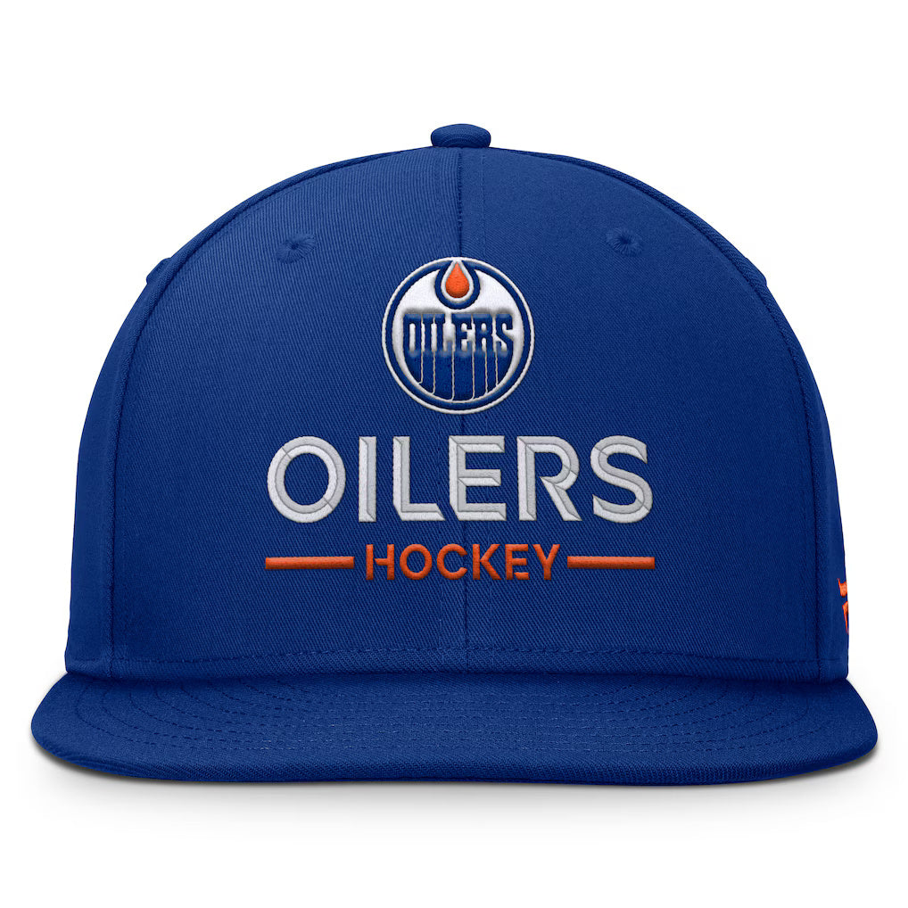 Fanatics Edmonton Oilers Authentic Pro Rink Snapback Hat