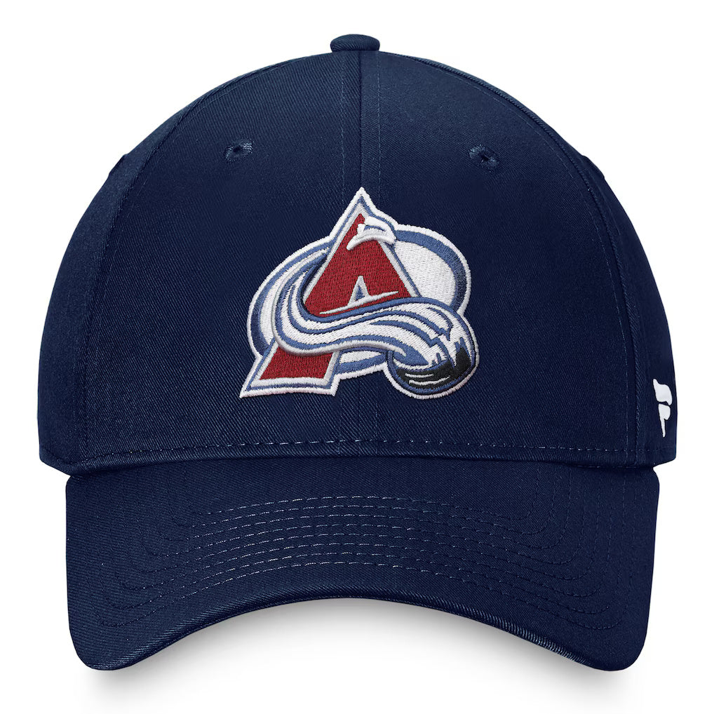 Fanatics Colorado Avalanche Core Structured Adjustable Hat