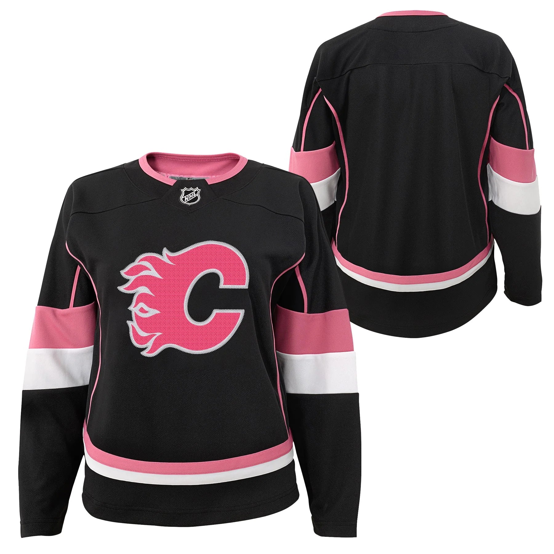 Outerstuff Youth Calgary Flames Black Fashion Jersey