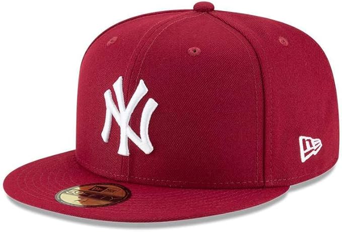 New Era New York Yankees Cardinal Basic 59FIFTY Fitted Hat
