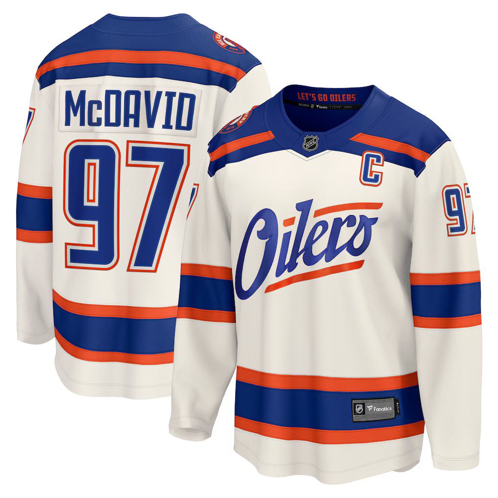 Fanatics Edmonton Oilers Alternate Breakaway Jersey - McDavid