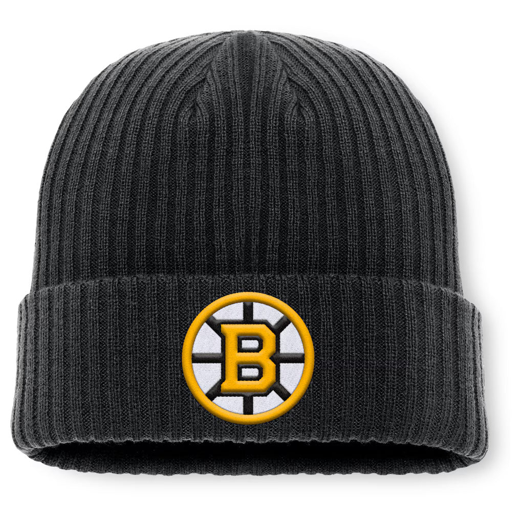 Fanatics Boston Bruins Primary Logo Cuffed Knit Beanie