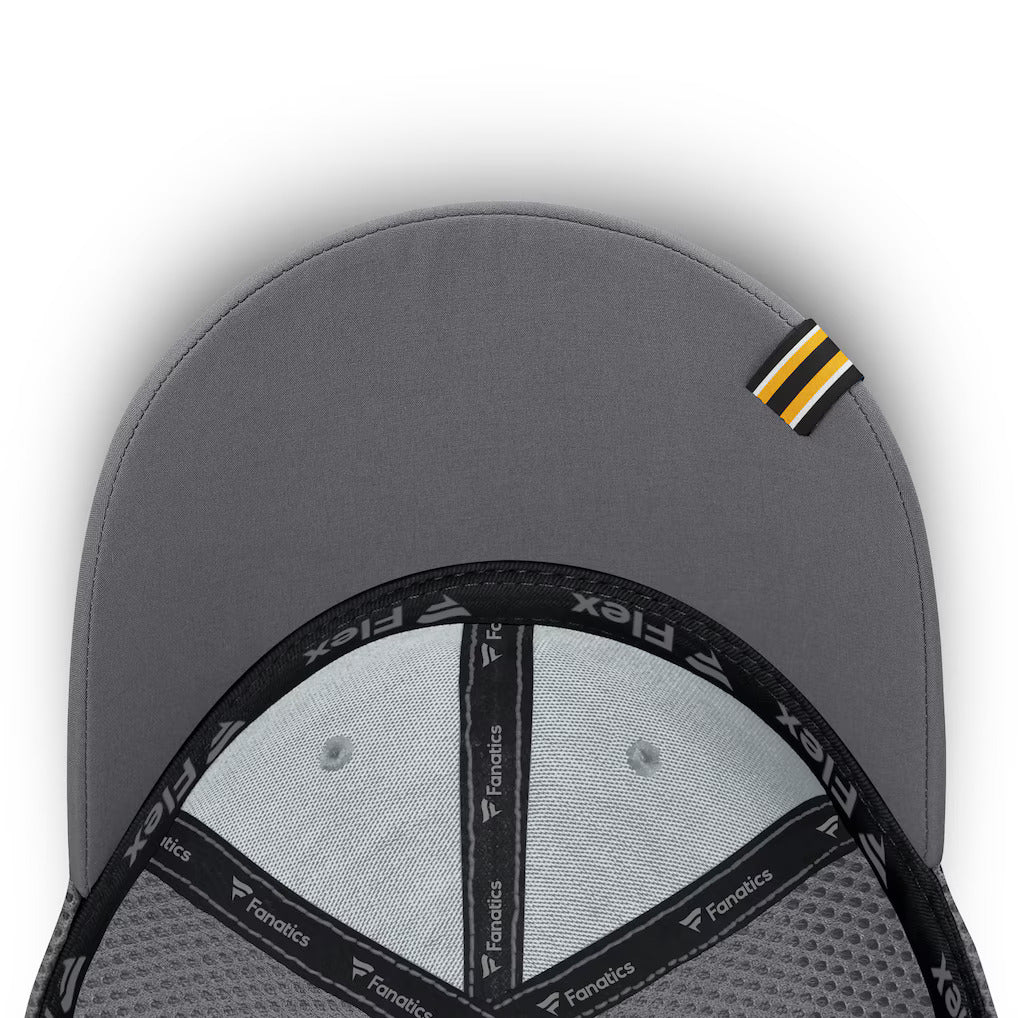Fanatics Boston Bruins Clincher Team Stripes Flex Hat