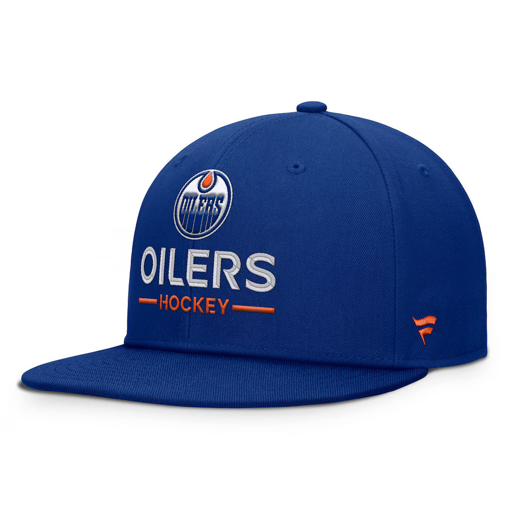 Fanatics Edmonton Oilers Authentic Pro Rink Snapback Hat