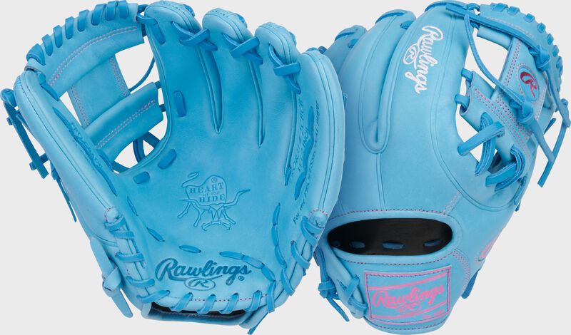 Rawlings Heart of the Hide Columbia Blue Infield Glove - 11.5"