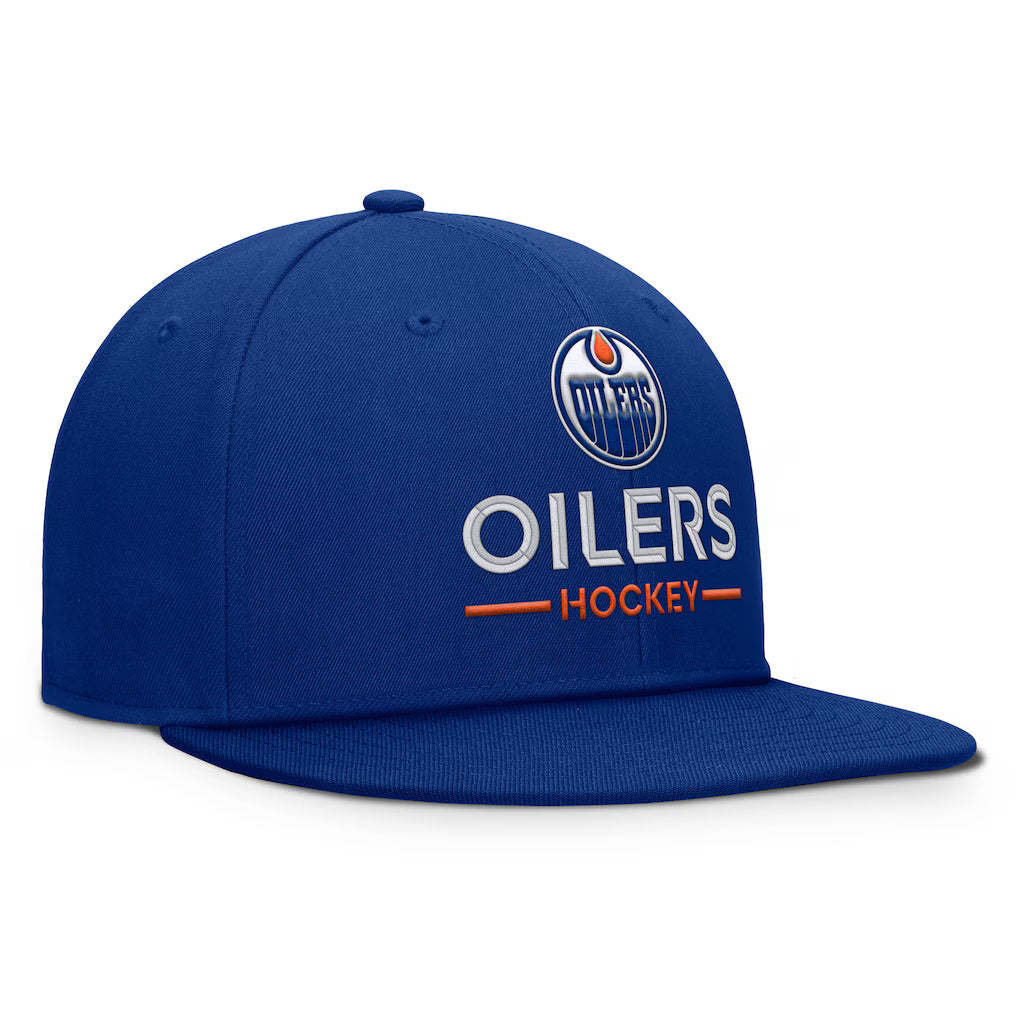 Fanatics Edmonton Oilers Authentic Pro Rink Snapback Hat