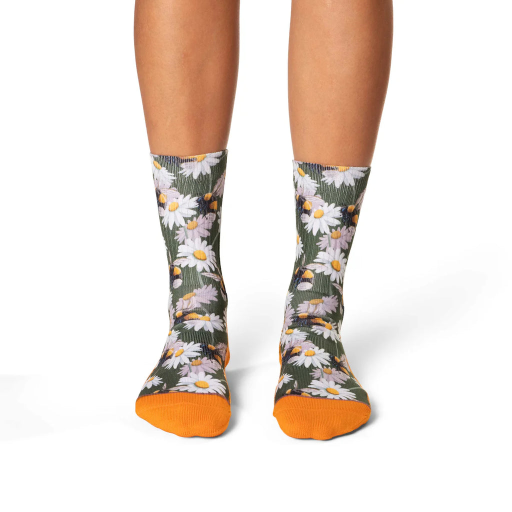 Good Luck Sock Women's Bees & Daisies Socks
