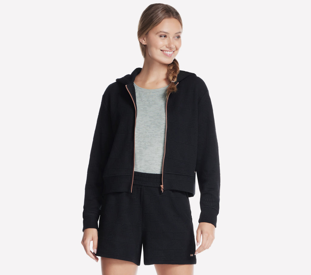 Skechers Women's GO WALK Everywhere Diamond Full Zip Jacket