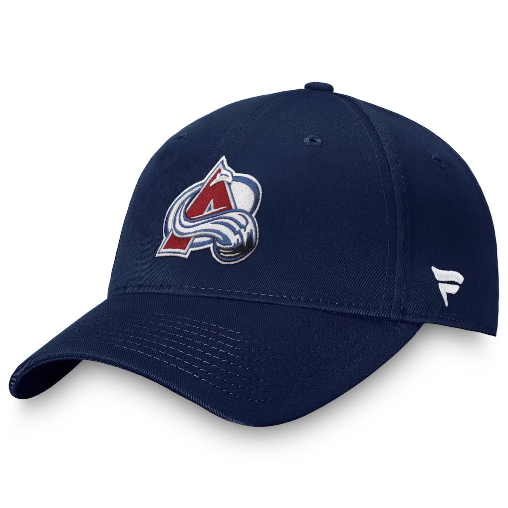 Fanatics Colorado Avalanche Core Structured Adjustable Hat
