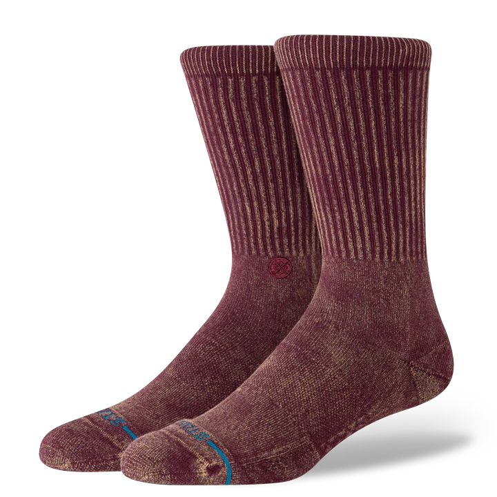 Icon Dyed Crew Socks