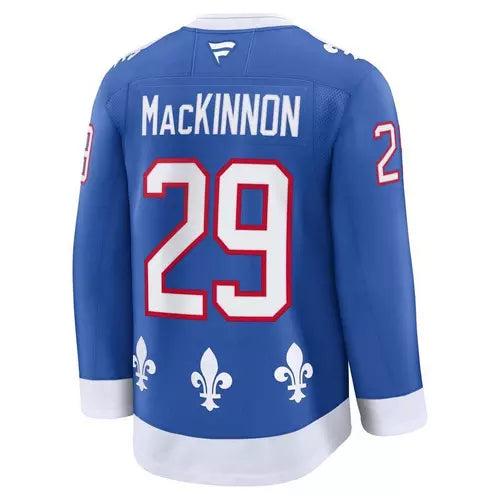 Fanatics Colorado Avalanche Secondary Alternate Premium Jersey - Nathan MacKinnon