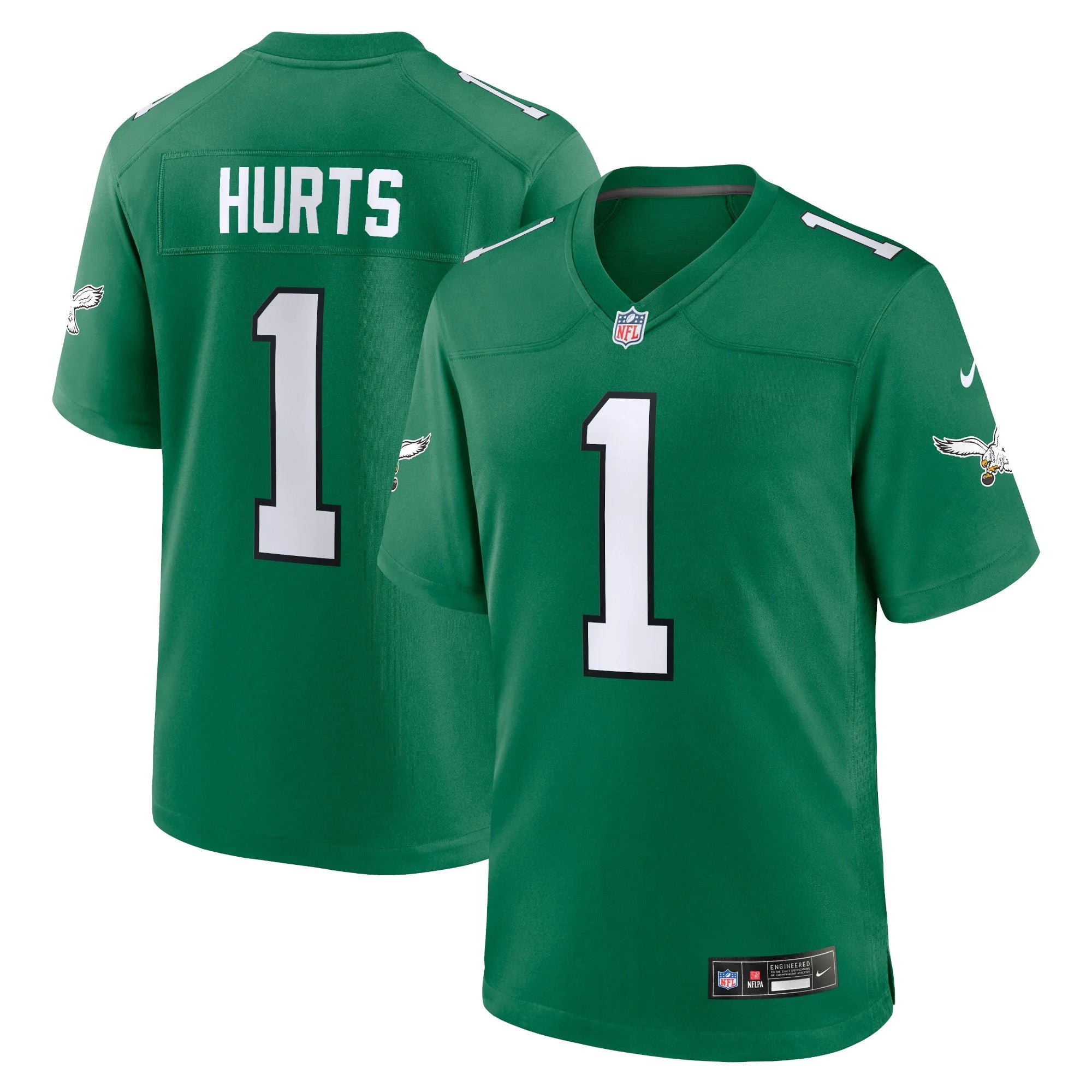 Nike Jalen Hurts Philadelphia Eagles Alternate 2 Game Player Jersey