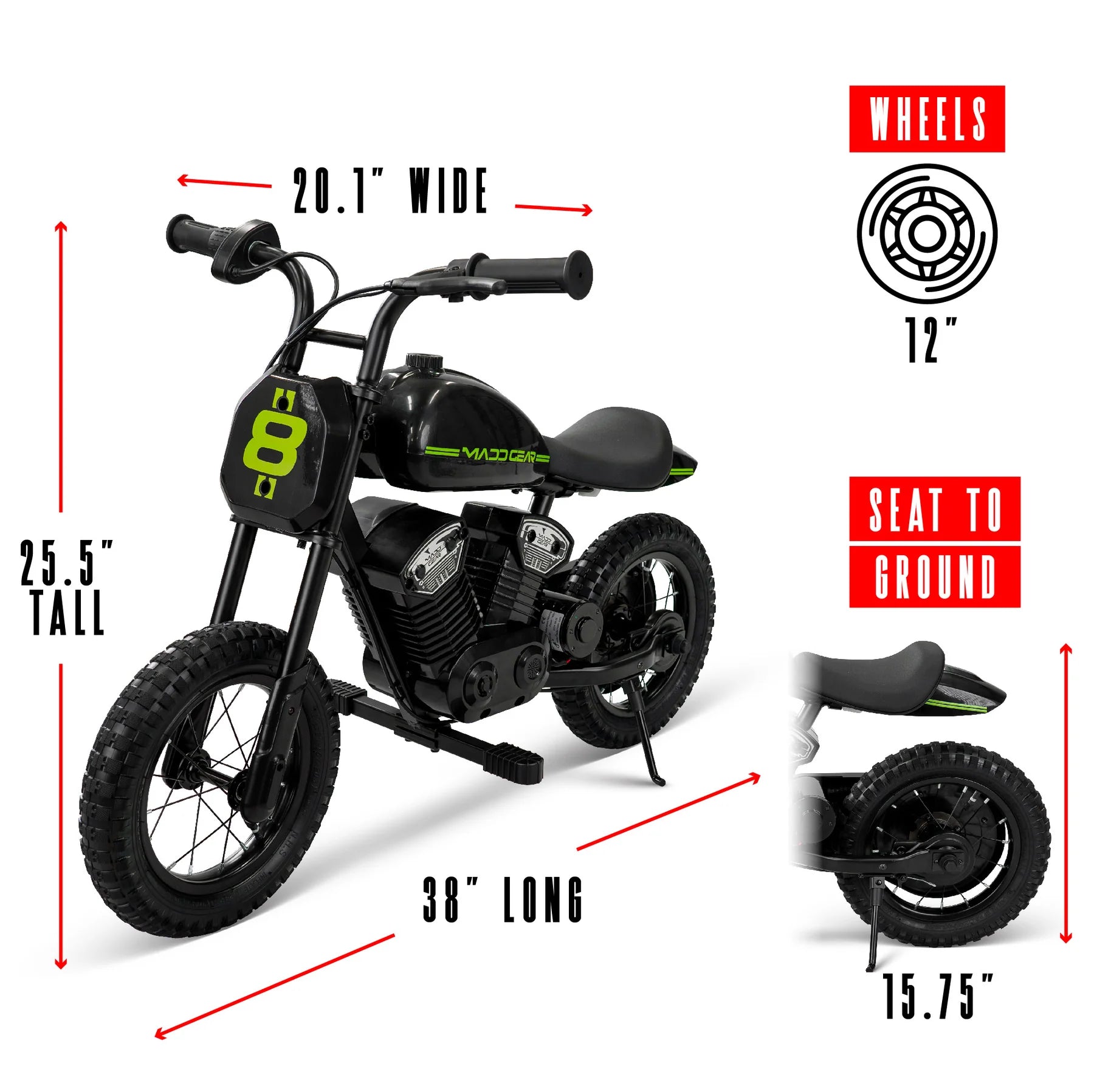Madd Gear My 1st Mini Electric Motorcycle