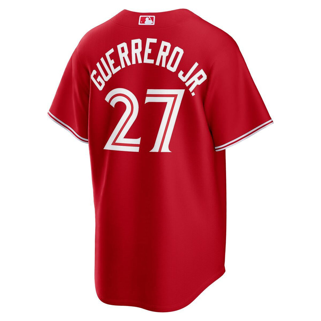 Nike Toronto Blue Jays Vladimir Guerrero Jr. Red Alternate Replica Jersey
