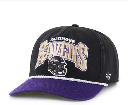 '47 Brand Baltimore Ravens Palermo Hitch Adjustable Hat