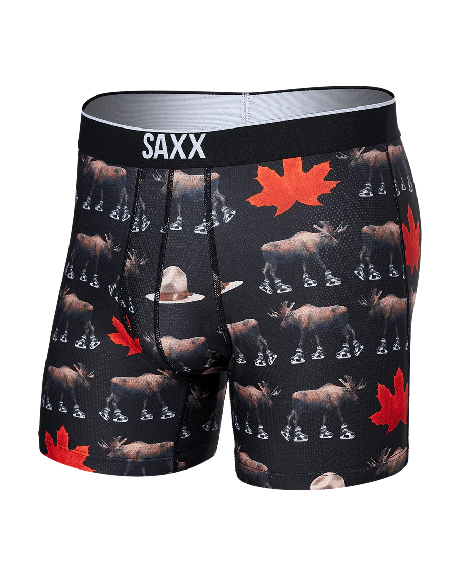 Volt Boxer Brief - National Pastime - Black