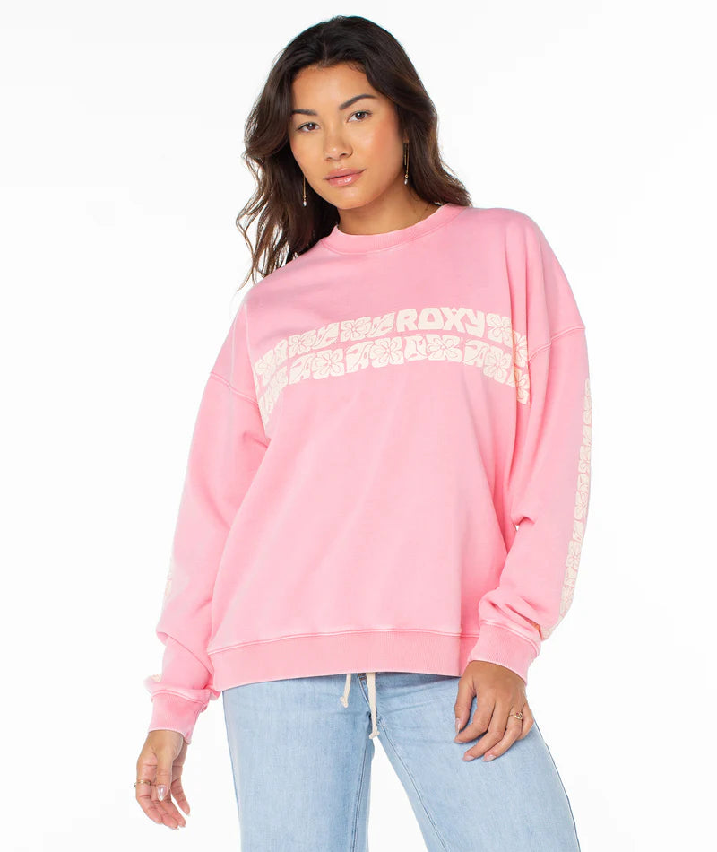 Roxy Women's Lineup Oversized Crew