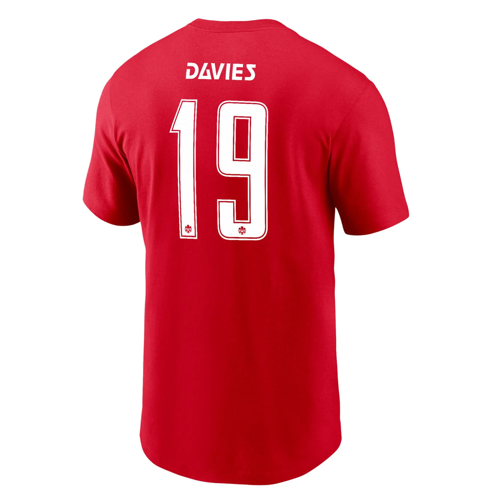 Nike Alphonso Davies Team Canada Soccer Core T-Shirt
