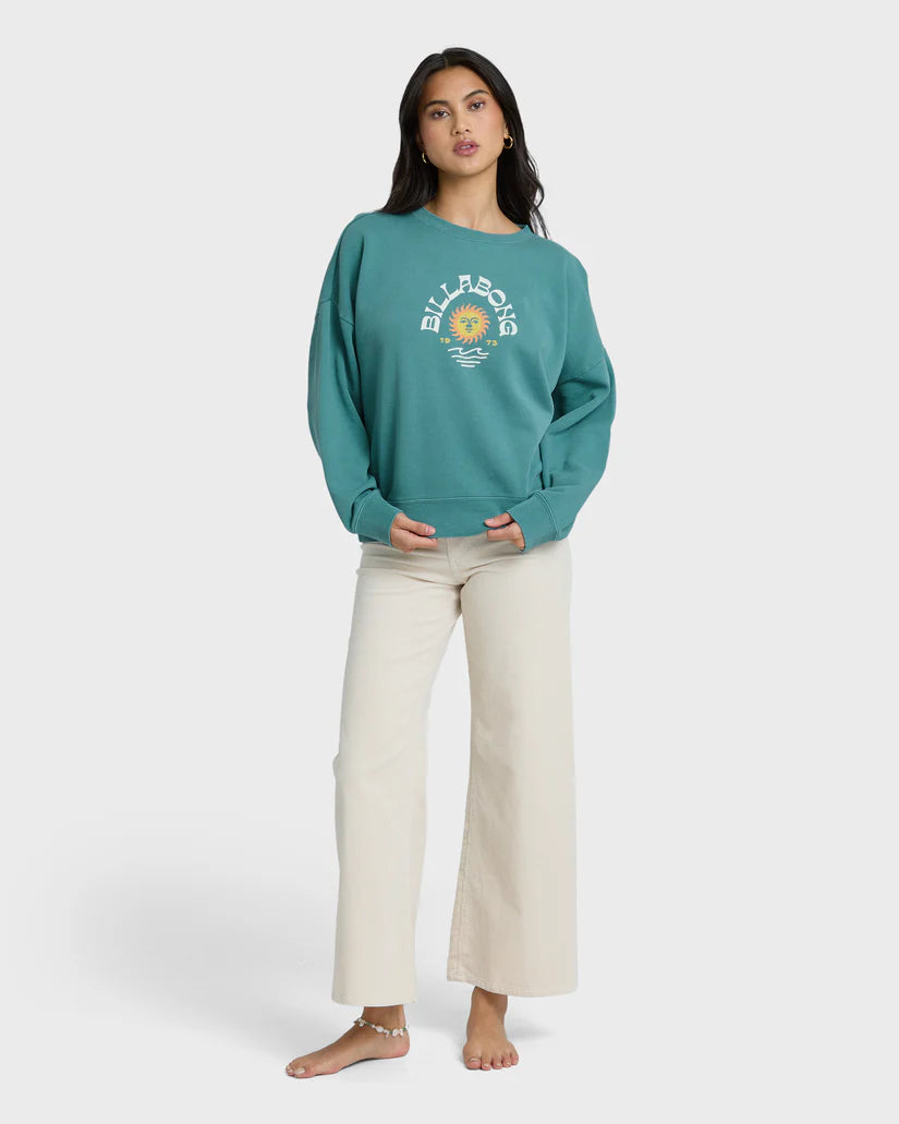 Billabong Women's Echo Crewneck Sweatshirt