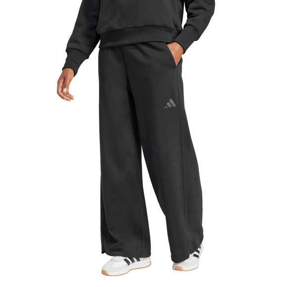 Adidas Women's ALL SZN Fleece Loose Wide-Leg Pants