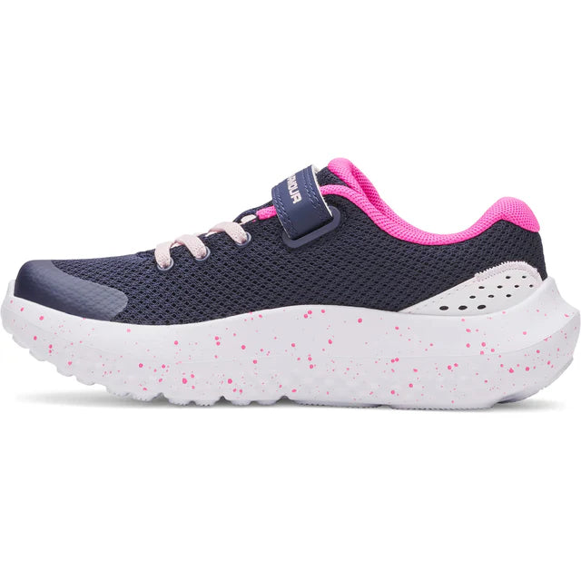Girls' Pre-School UA Surge 4 AC Running Shoes