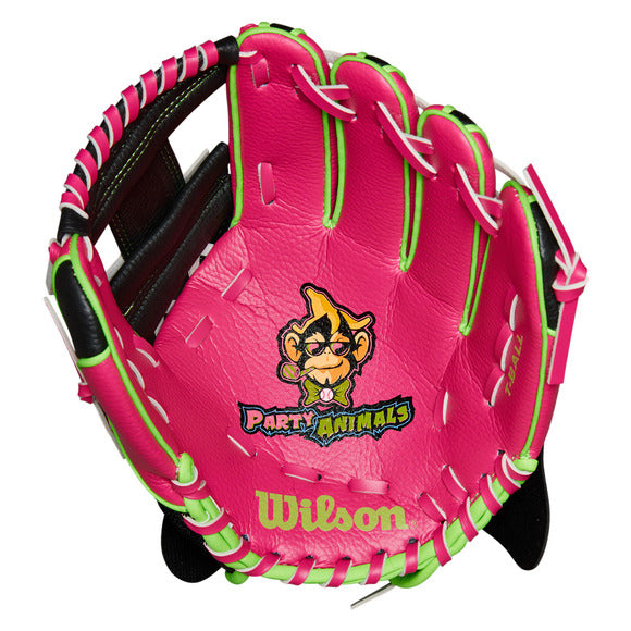 Wilson Youth A200 Party Animals EZ Catch T-Ball Glove - 10”