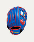 Wilson Youth A200 EZ Catch Royal T-Ball Glove - 10”