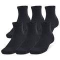 Under Armour Unisex TC Quarter Ankle Socks - 6 Pack