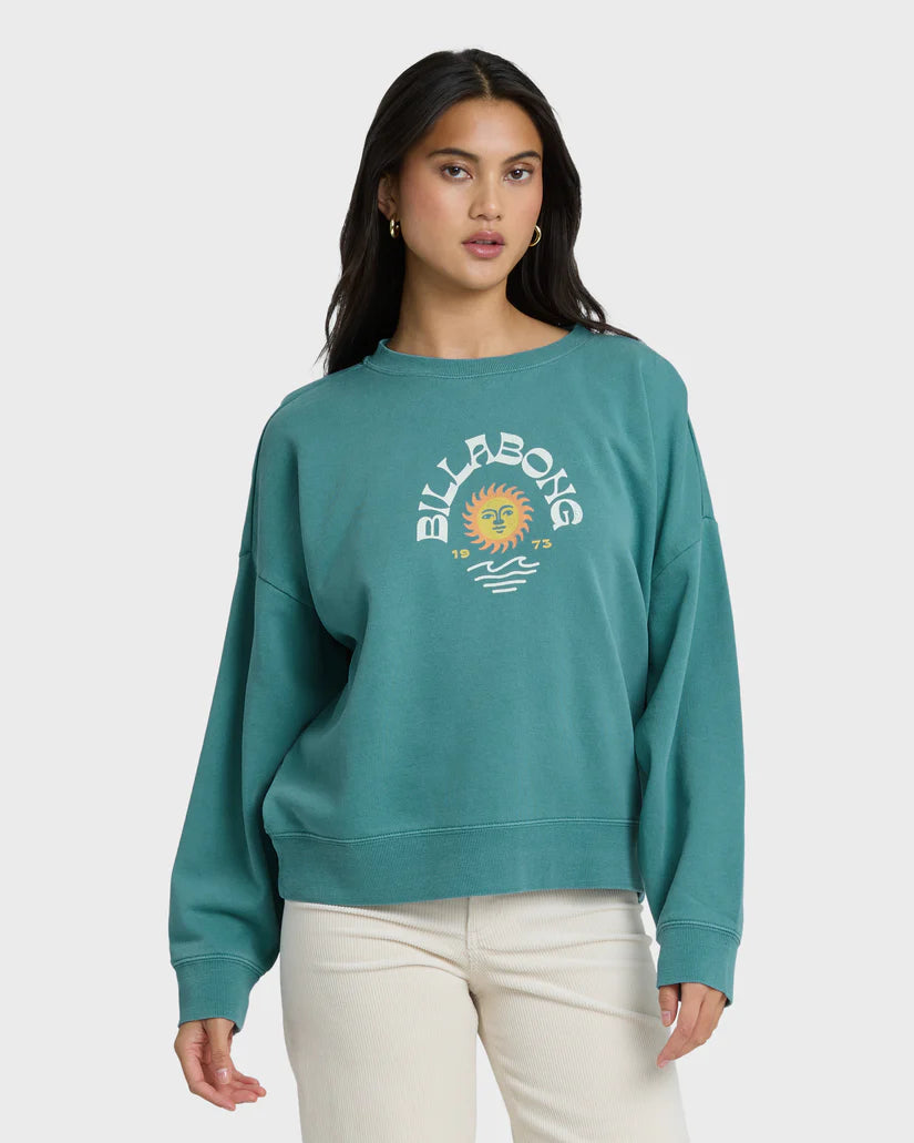 Billabong Women's Echo Crewneck Sweatshirt