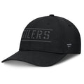 Fanatics Edmonton Oilers Ruck Up Black Flex Hat