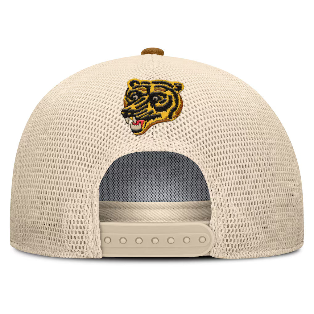 Fanatics Boston Bruins Heritage Fetch A-Frame Trucker Adjustable Hat