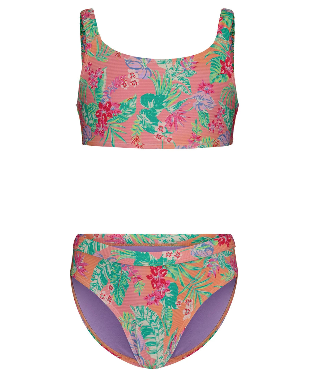 Roxy Girls' Coastal Breeze Bikini Set