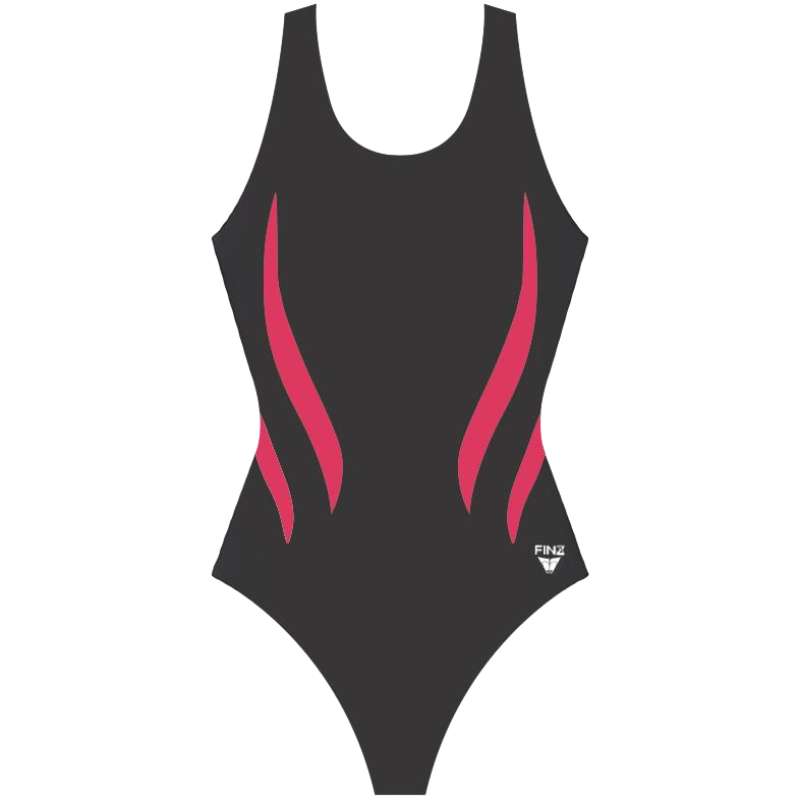 Finz Women's Lightning Splice One-piece Swimsuit