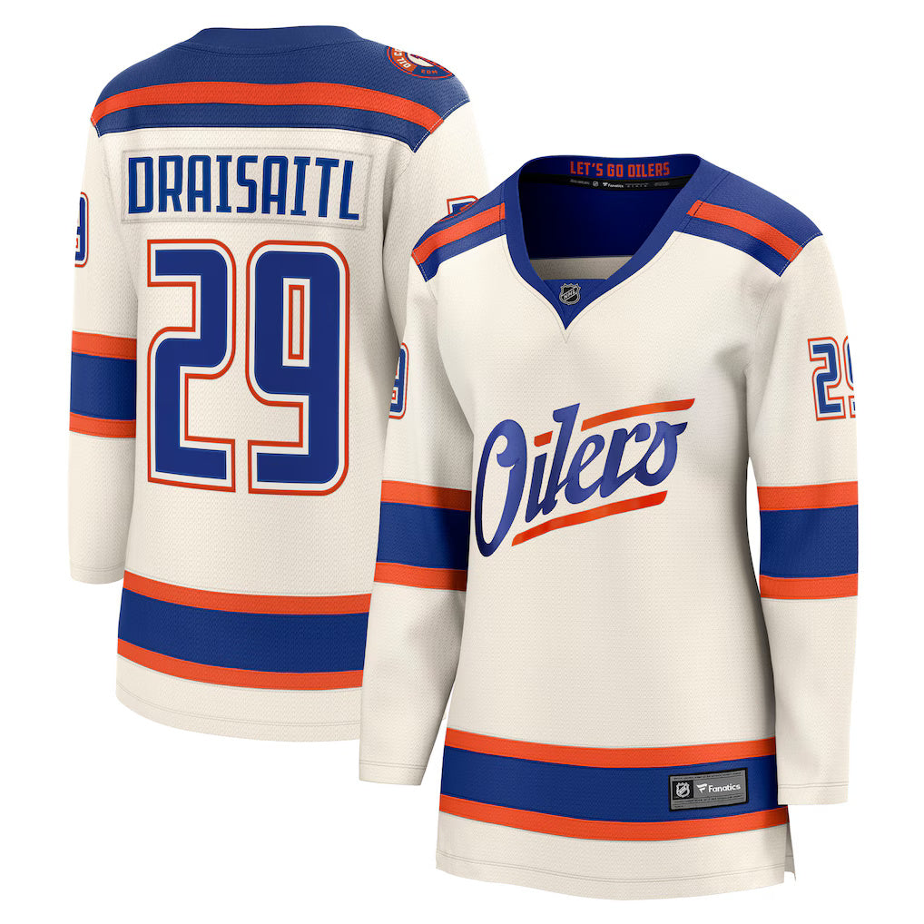 Fanatics Edmonton Oilers Women's Alternate Breakaway Jersey - Draisaitl