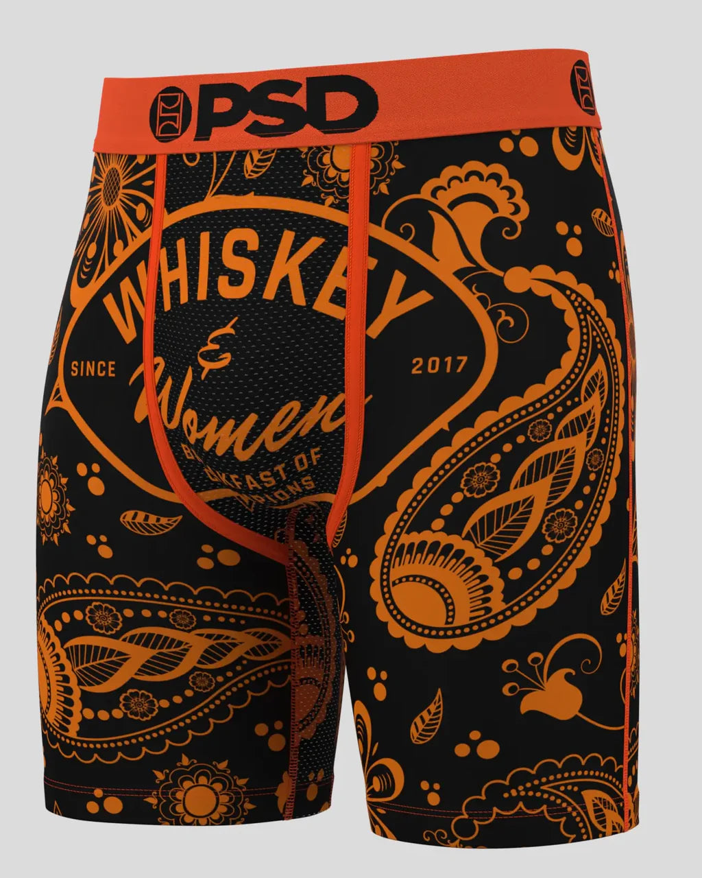 PSD Whiskey Bent - Whiskey & Women Boxer Briefs