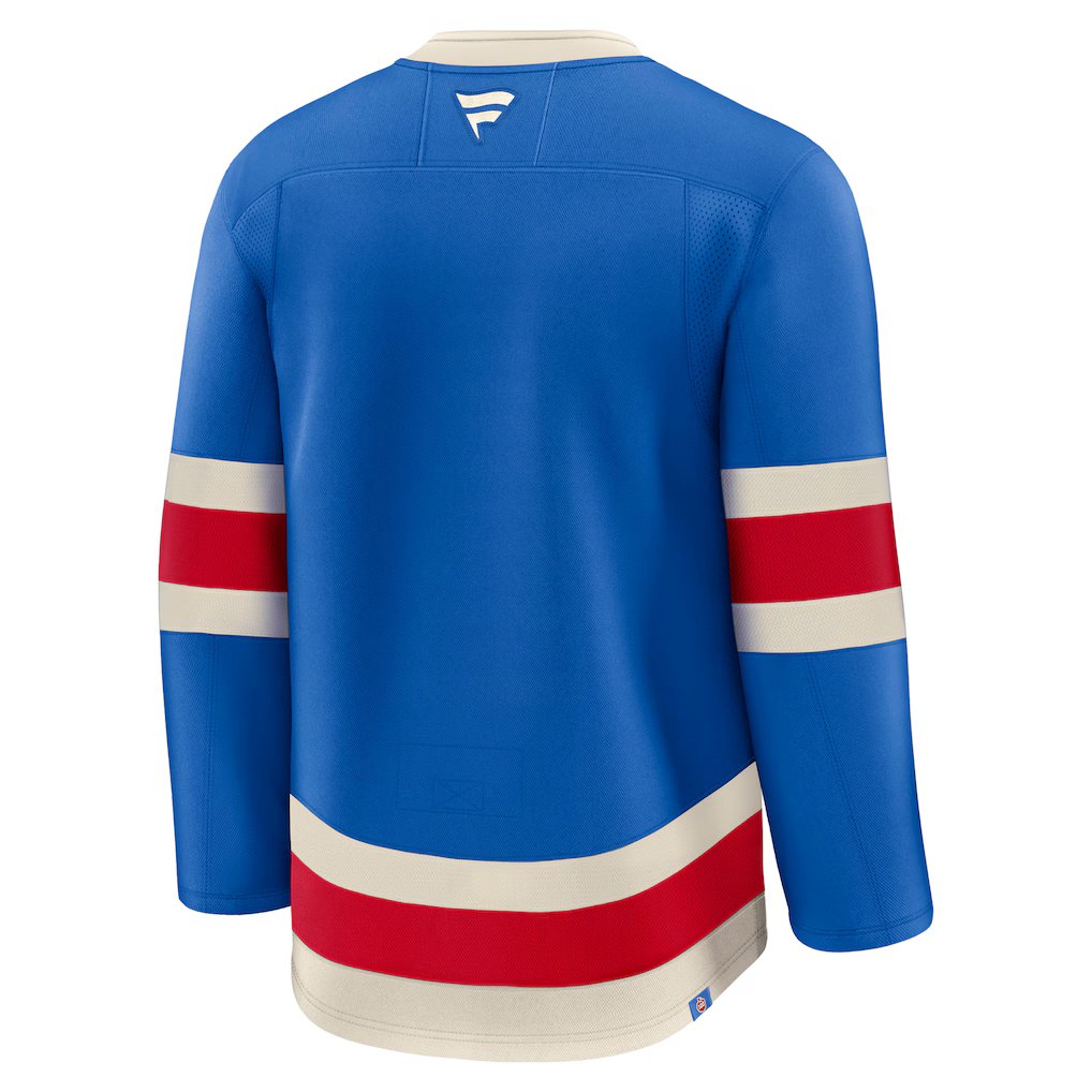 Fanatics New York Rangers Secondary Alternate Premium Jersey - Blank