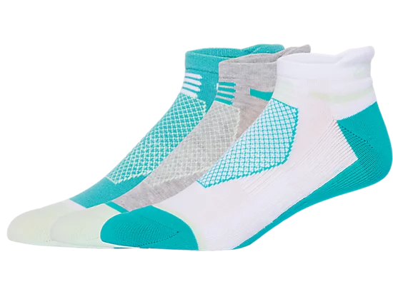 Asics Unisex Intensity ST 2.0 Cushioned Ankle Socks - 3 Pack
